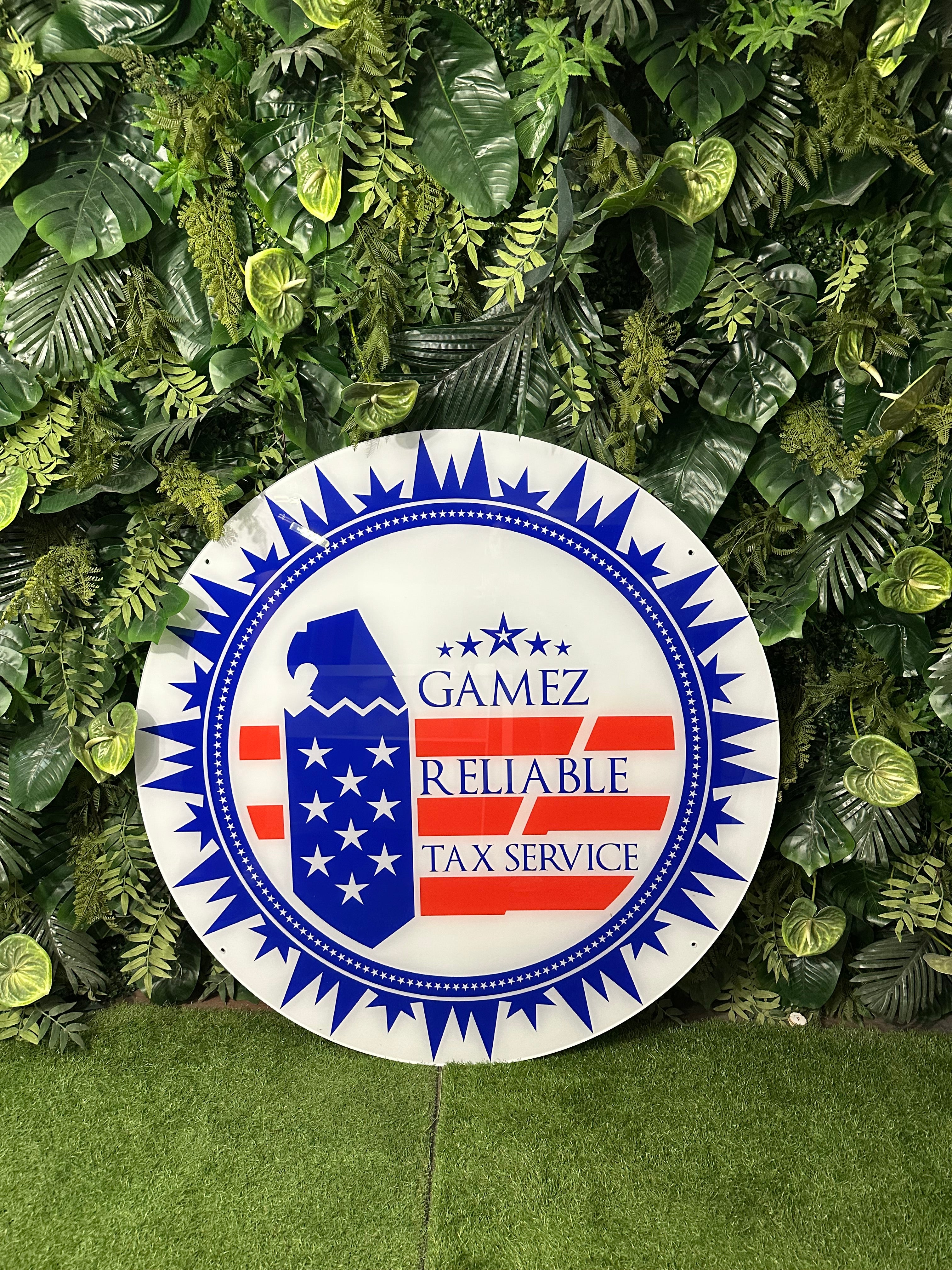 Custom Acrylic Printed Logo