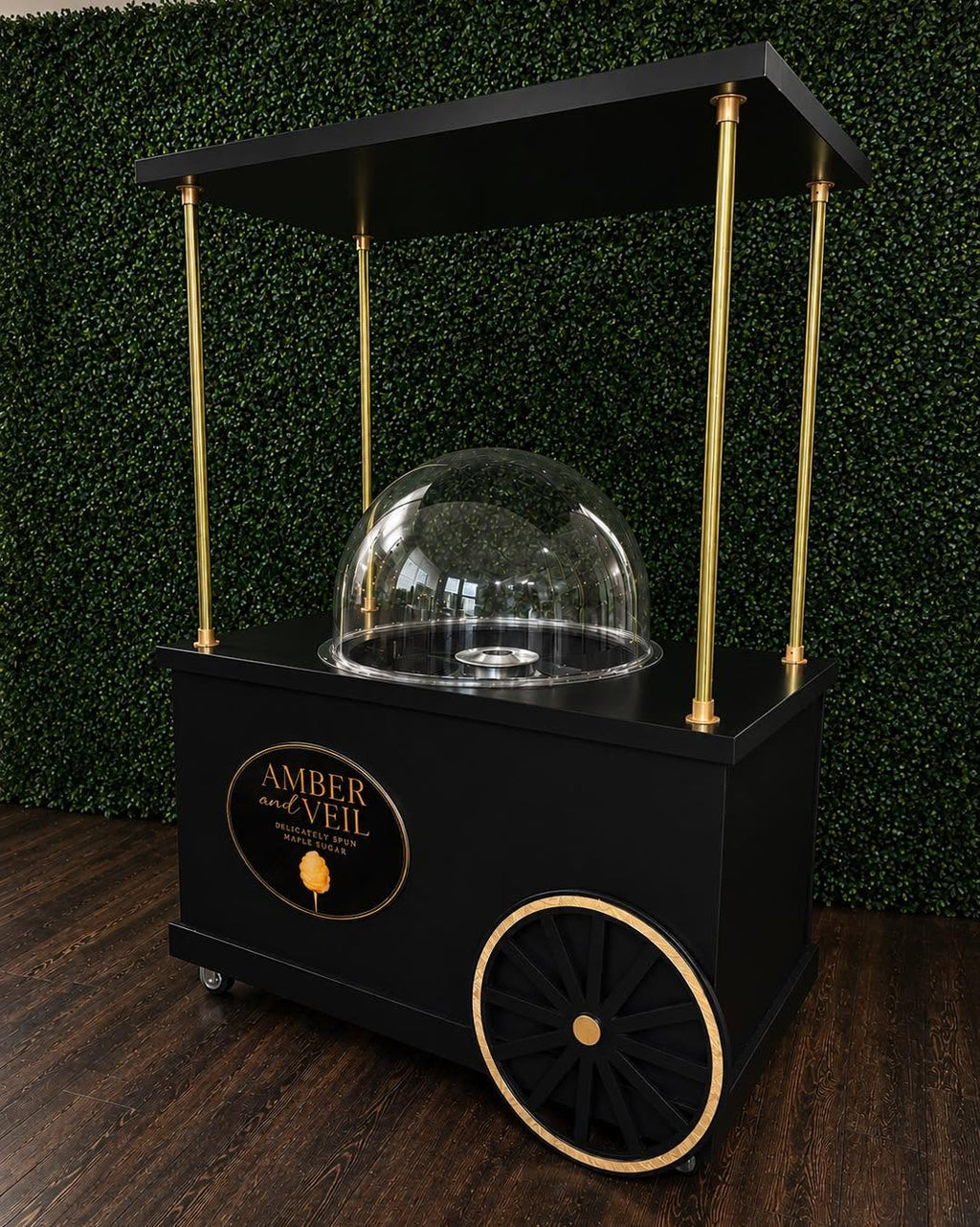 5-Foot Foldable Cotton Candy Cart