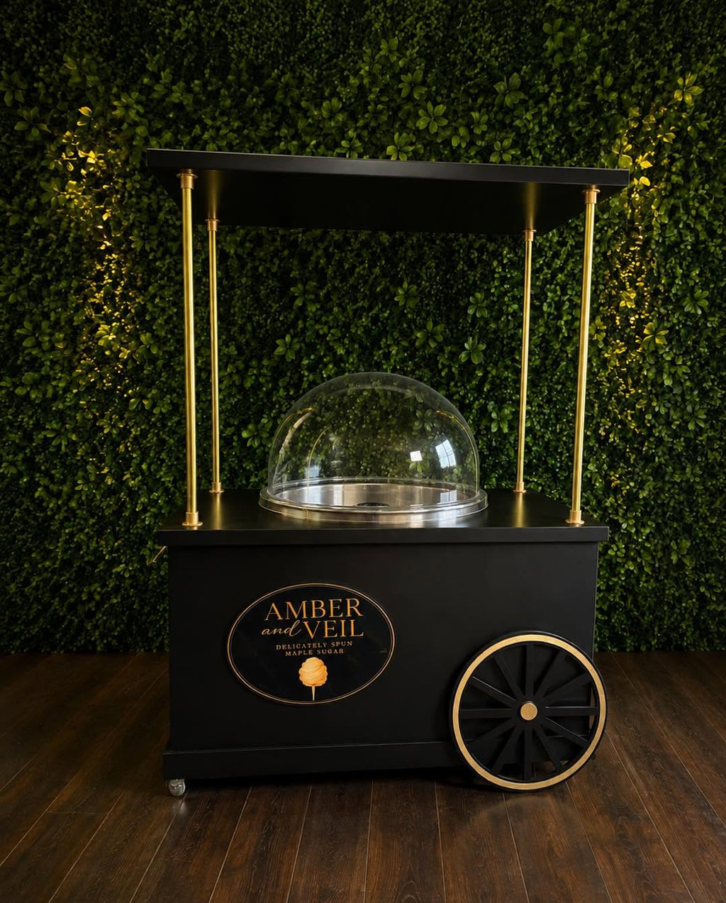 5-Foot Foldable Cotton Candy Cart