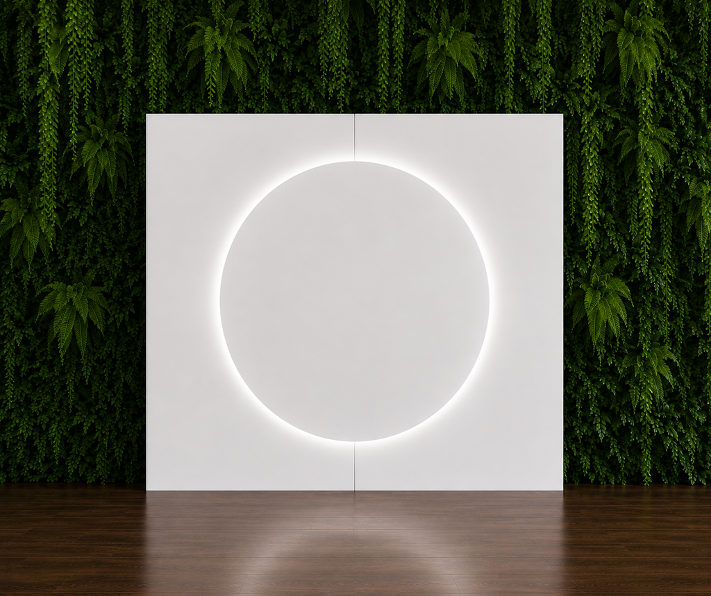 LED Circle Backdrop