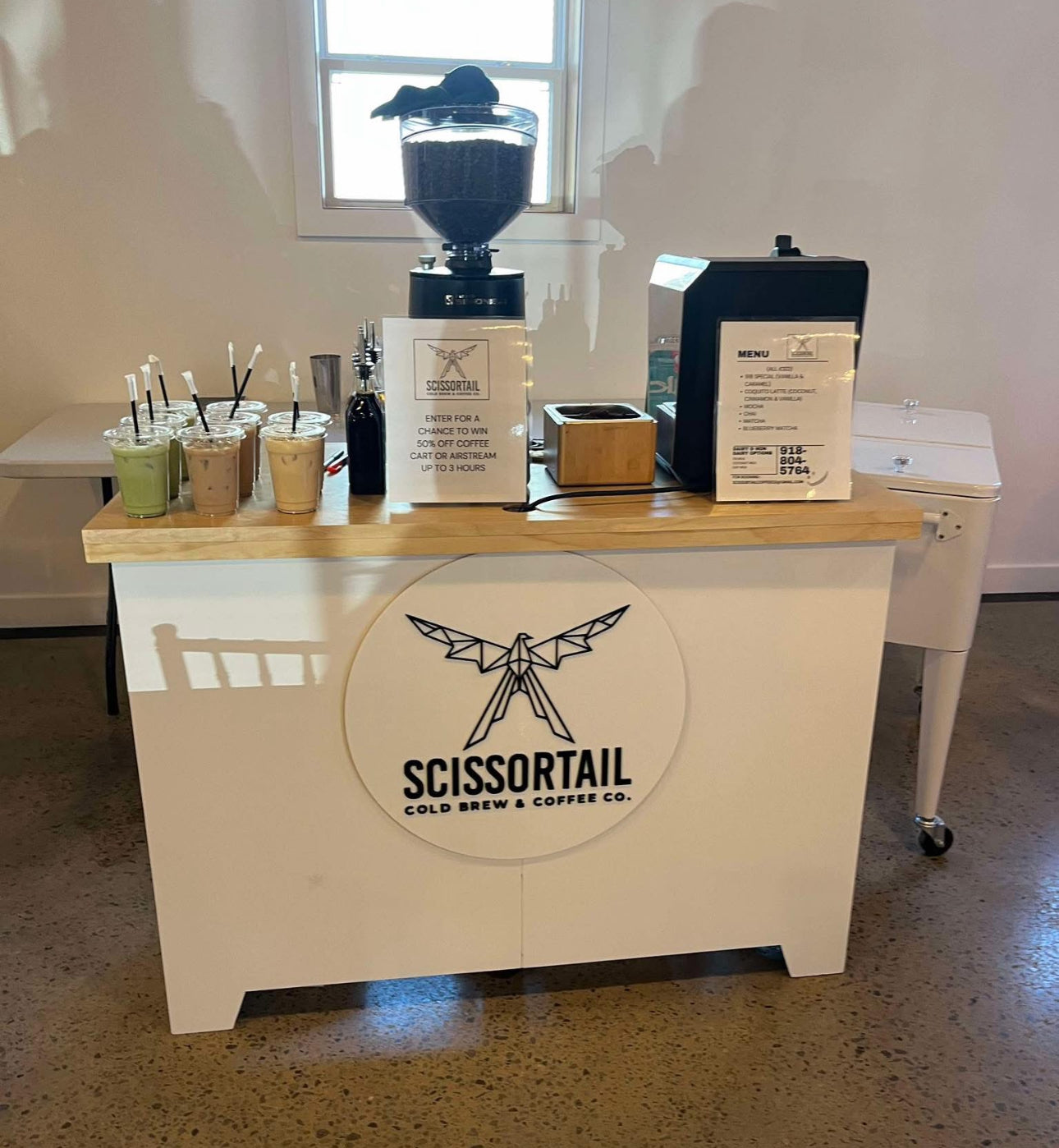 Special Foldable Snack Cart